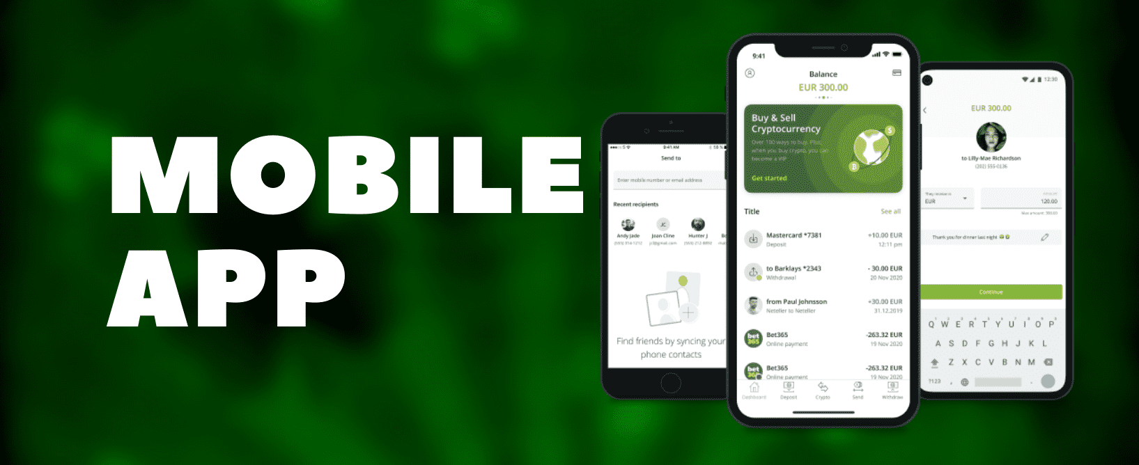 Neteller Mobile App